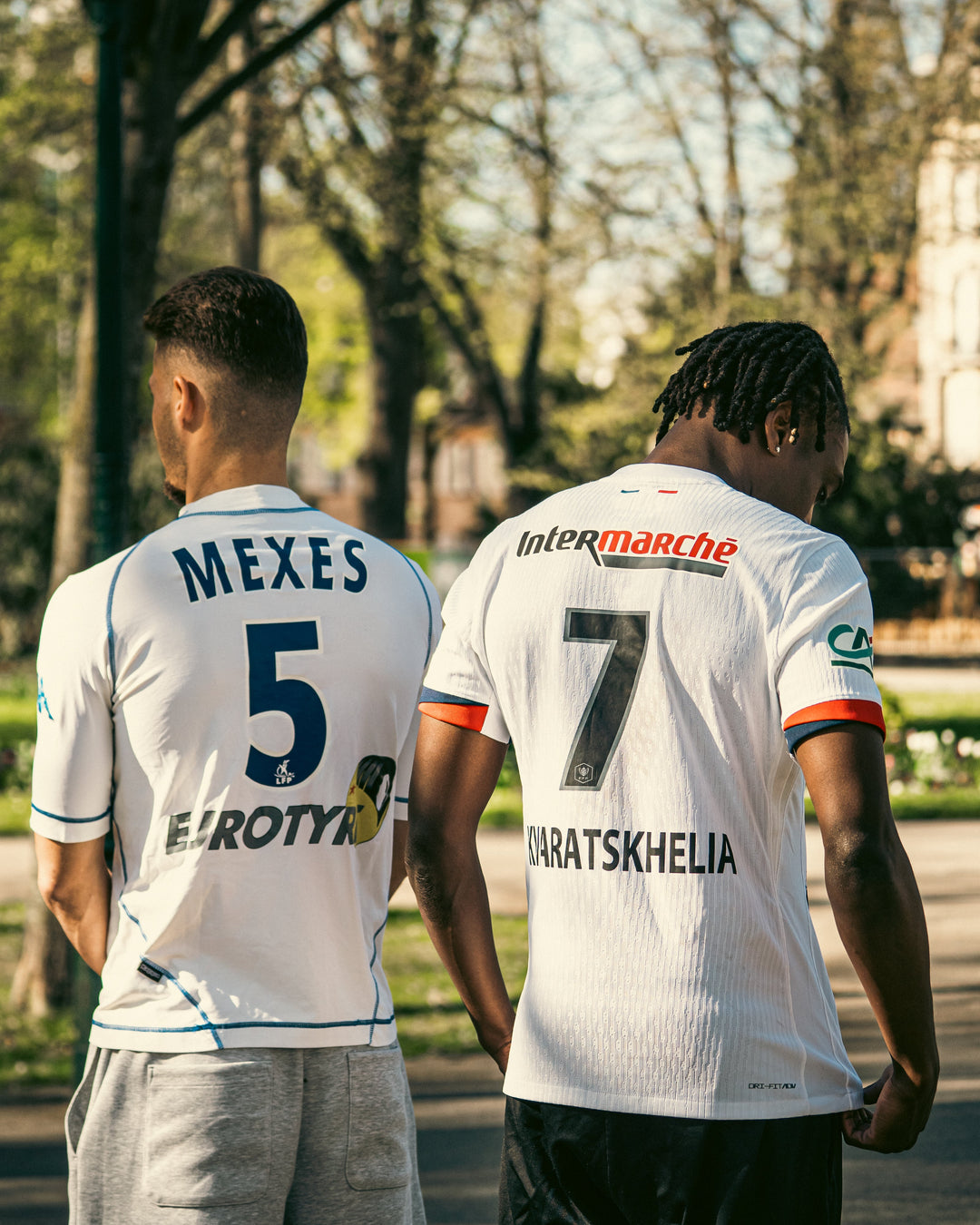 Maillots portés