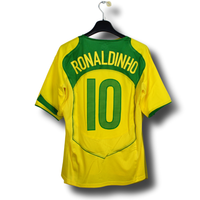 2004/06 - Brésil - Ronaldinho #10 (M) *réédition*