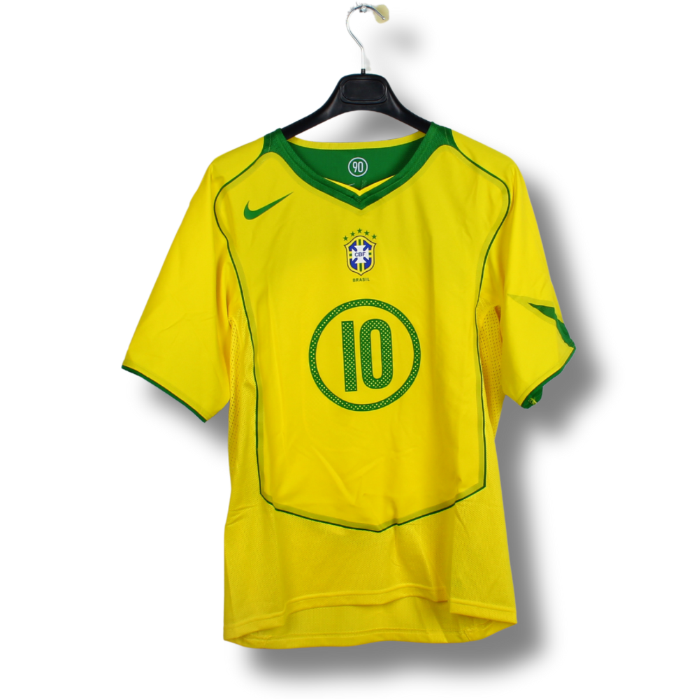 2004/06 - Brésil - Ronaldinho #10 (2XL) *réédition*