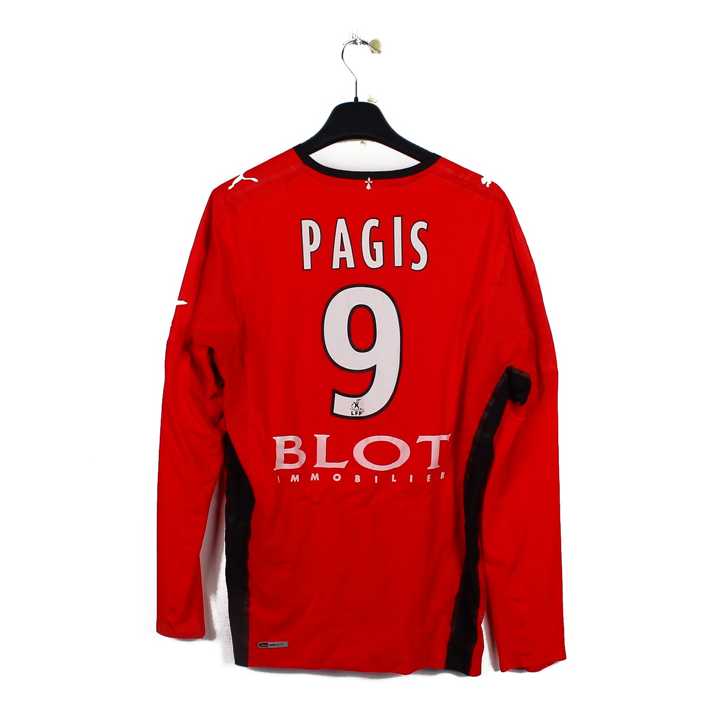 2008/09 - Stade Rennais - Pagis #9 (XL) [MATCH ISSUE]