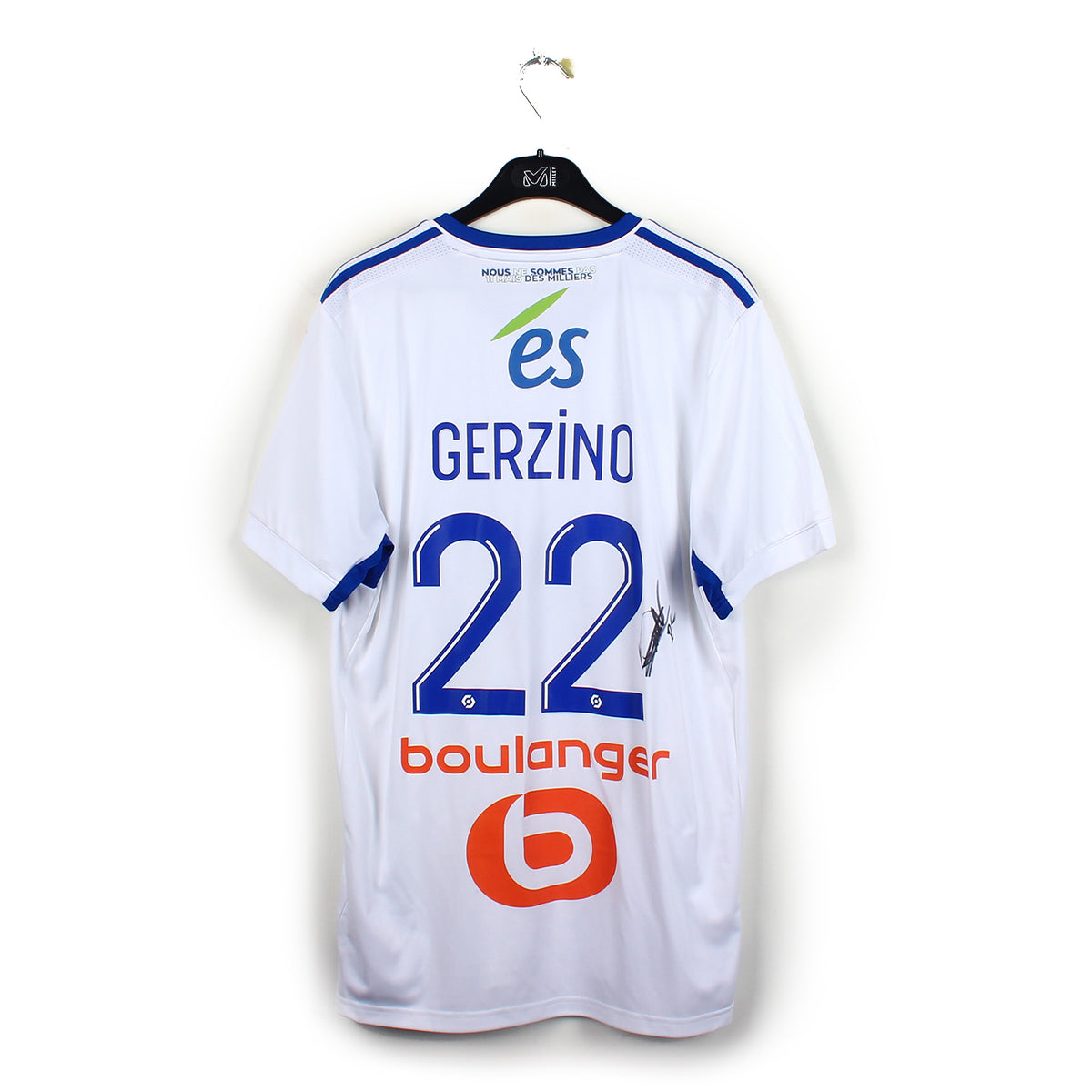 2021/22 - Racing Club de Strasbourg - Gerzino #22 (L) [MATCH ISSUE] *signé*