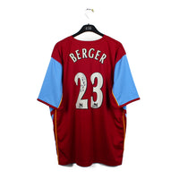 2005/06 - Aston Villa - Berger #23 (XL) *signé*