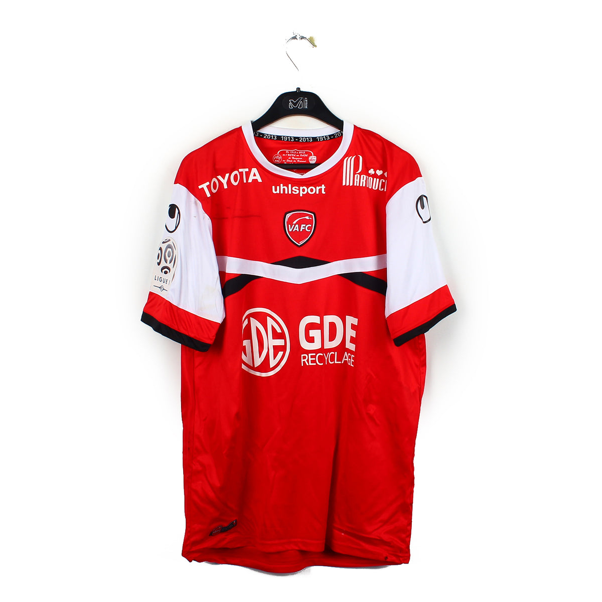 2013/14 - Valenciennes FC - Rose #20 (L) [MATCH ISSUE]