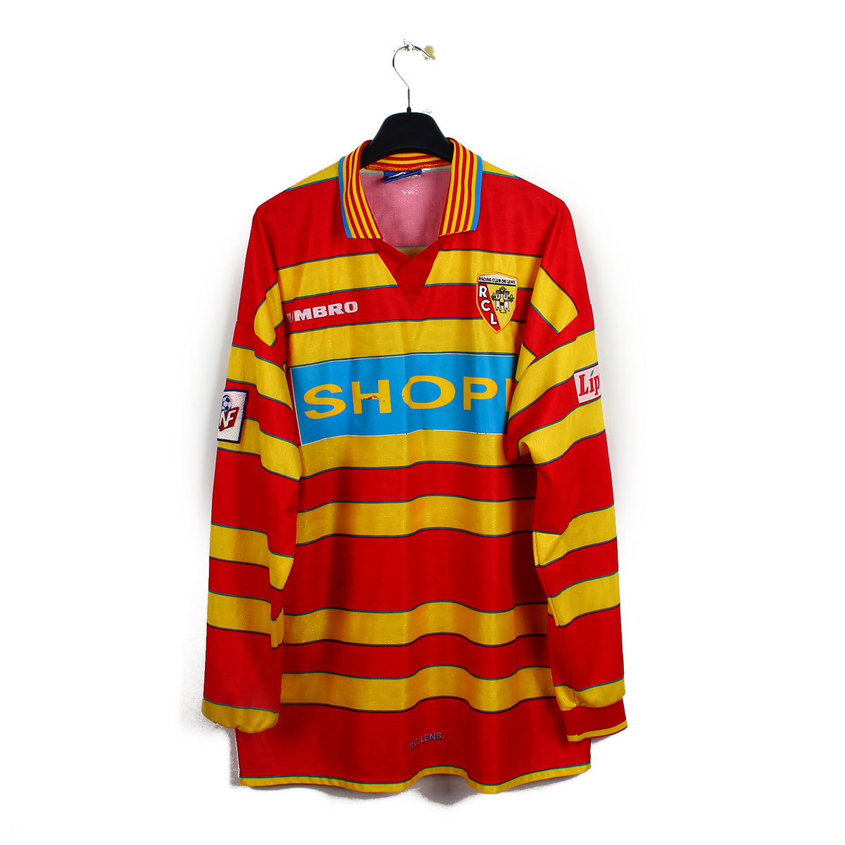 1996/97 - RC Lens - (Magnier) #4 (2XL) [MATCH ISSUE]