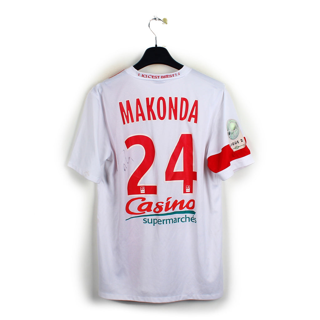 2013/14 - Brest - Makonda #24 (M) [MATCH ISSUE] *signé*