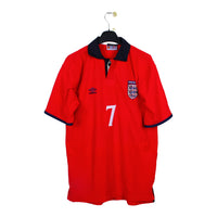 1999/01 - Angleterre - Beckham #7 (L)