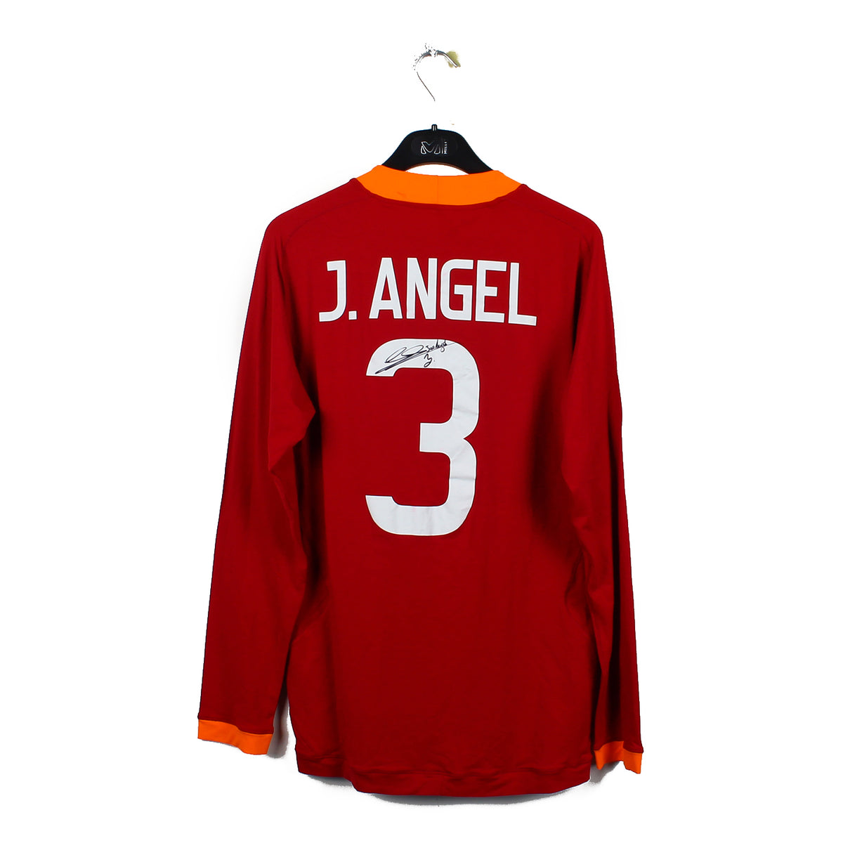 2011/12 - AS Roma - J.Angel #3 (L) [MATCH ISSUE] *signé*