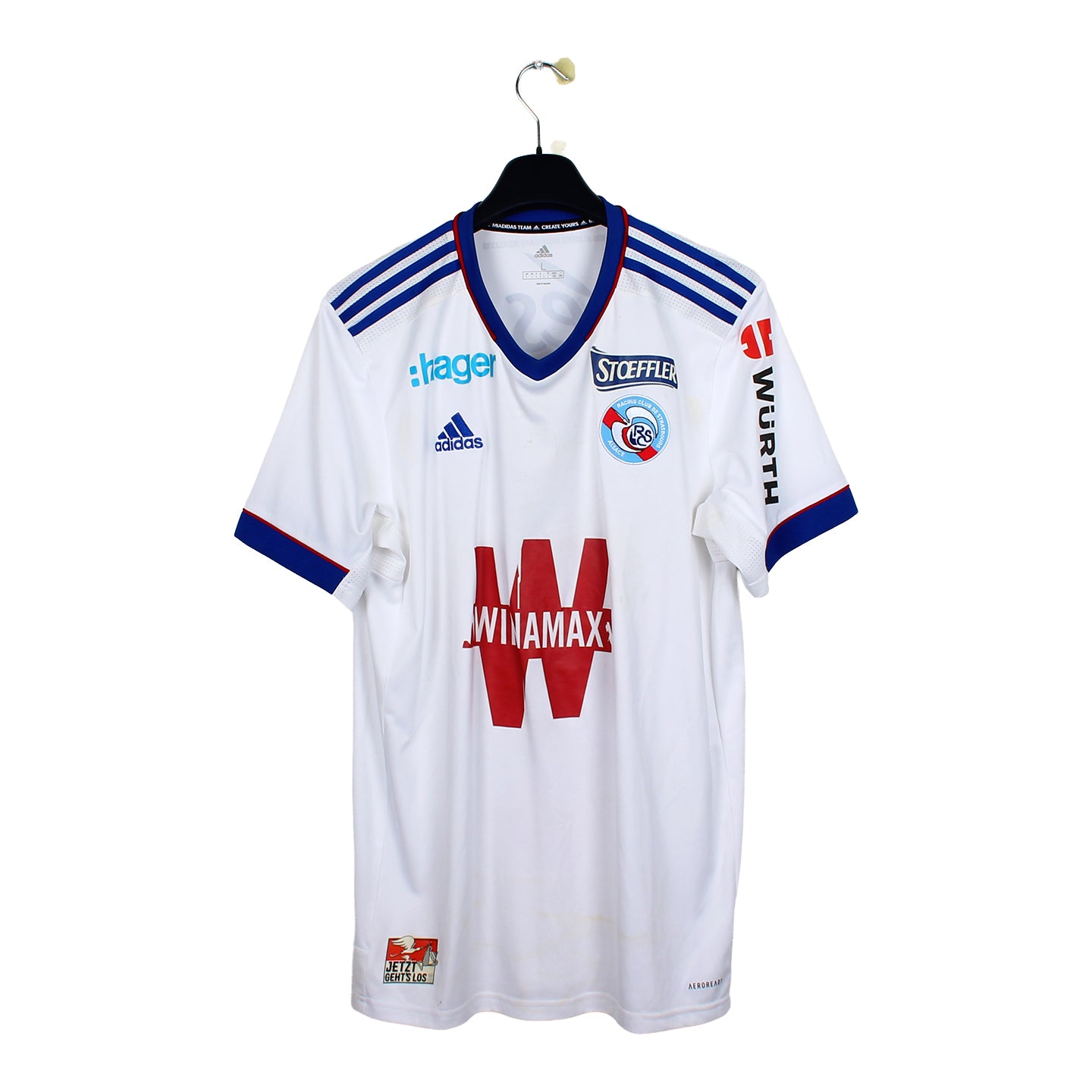 2020/21 - Racing Club de Strasbourg - Mothiba #12 (L) *signé*