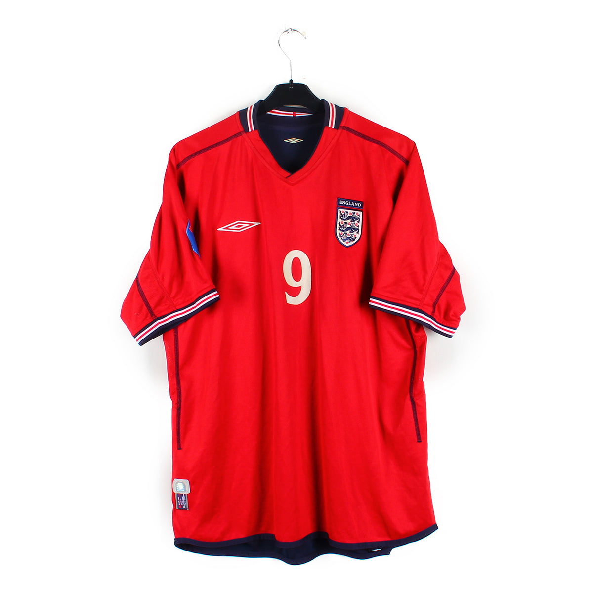 2002/04 - Angleterre U19 #9 (L) [MATCHWORN]