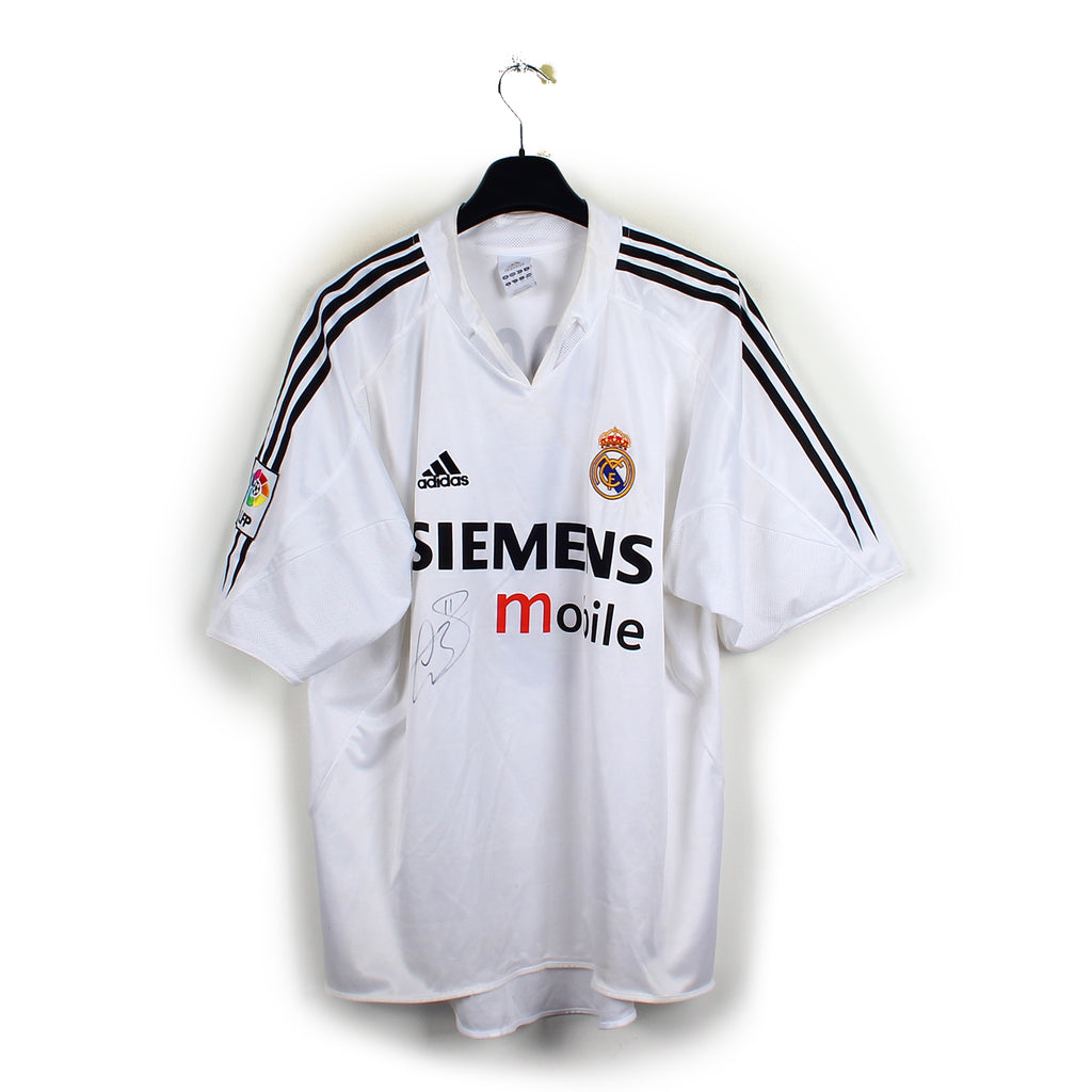 2004/05 - Real Madrid - Zidane #5 (XL) *signé*
