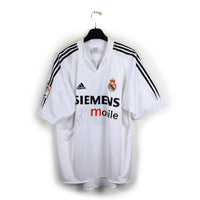 2004/05 - Real Madrid - Zidane #5 (XL) *signé*