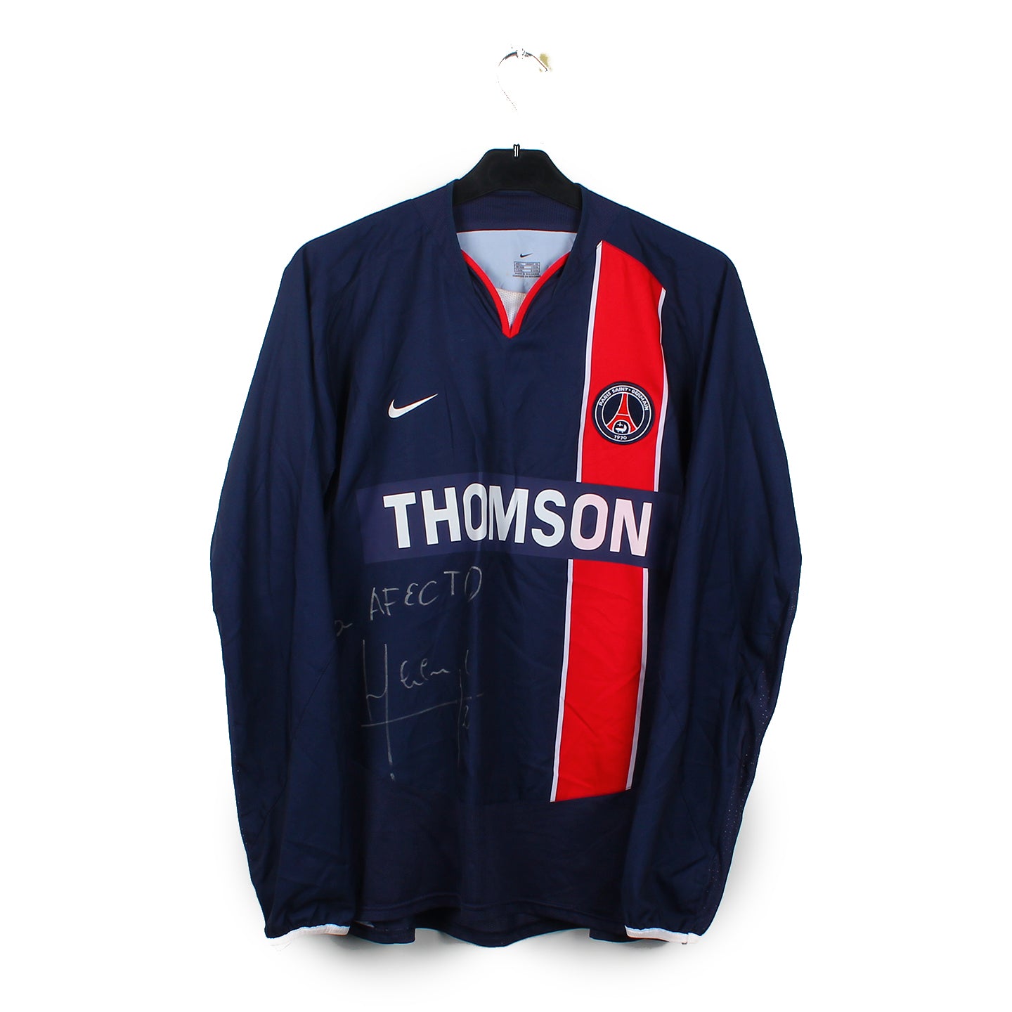 2003/04 - PSG - Heinze #2 (L) [stock pro] *signé*