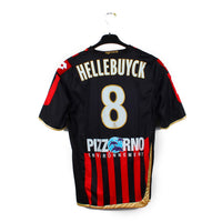 2009/10 - Nice OGC - Hellebuyck #8 (L) [MATCH ISSUE]