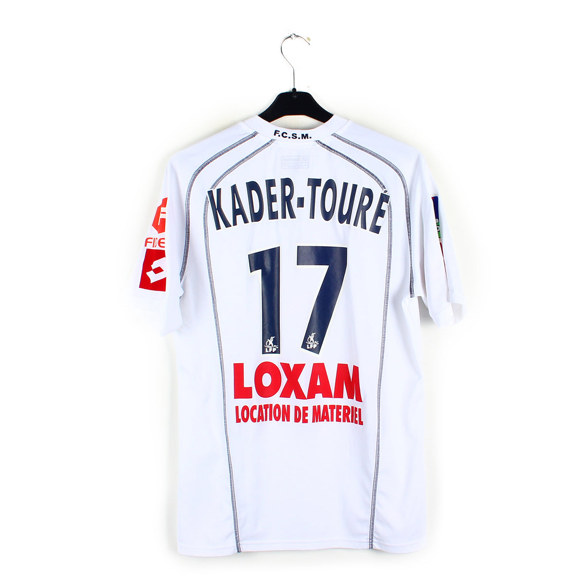 2005/06 - Sochaux Montbéliard FC -  Kader-Touré #17 (L) [MATCH ISSUE] *signé*