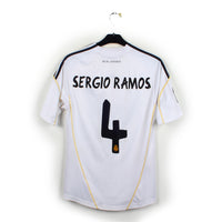 2009/10 - Real Madrid - Sergio Ramos #4 (S)