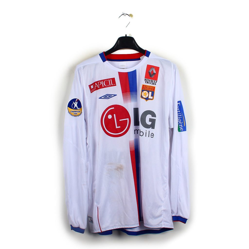 2005/06 - OL - Juninho #8 (L) [MATCHWORN vs Stade Rennais]
