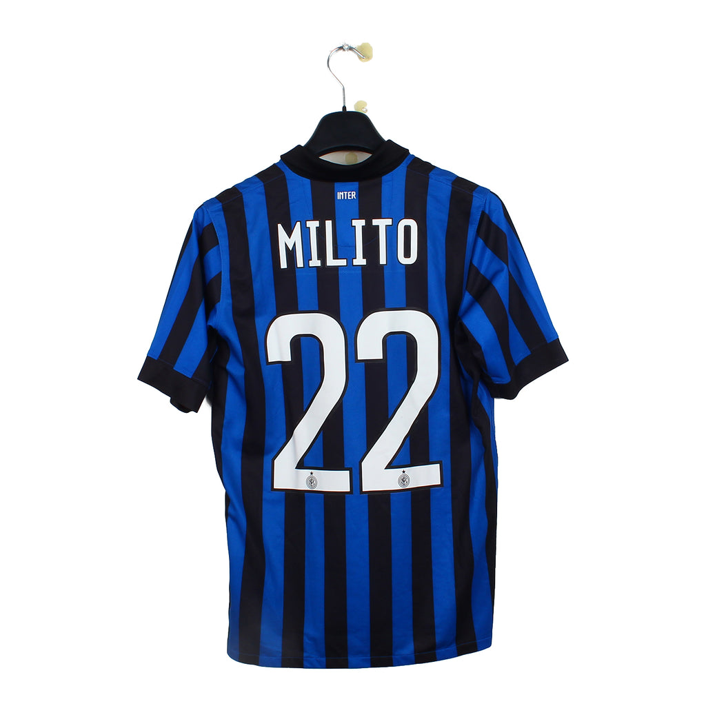 2011/12 - Inter Milan - Milito #22 (XL enfant)