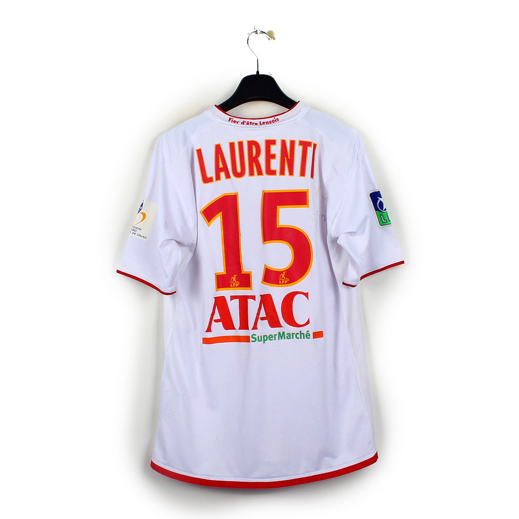 2007/08 - RC Lens - Laurenti #15 (L) [MATCH ISSUE] *signé*