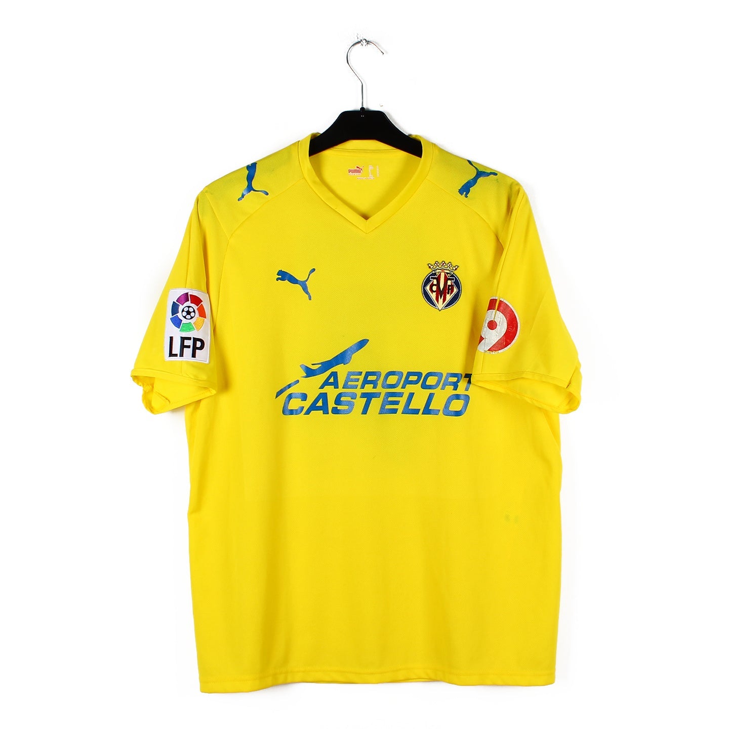 2008/09 - Villarreal - Pirès #7 (L) [MATCH ISSUE]