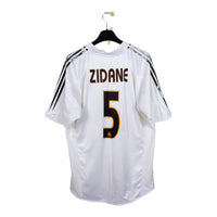2004/05 - Real Madrid - Zidane #5 (L)