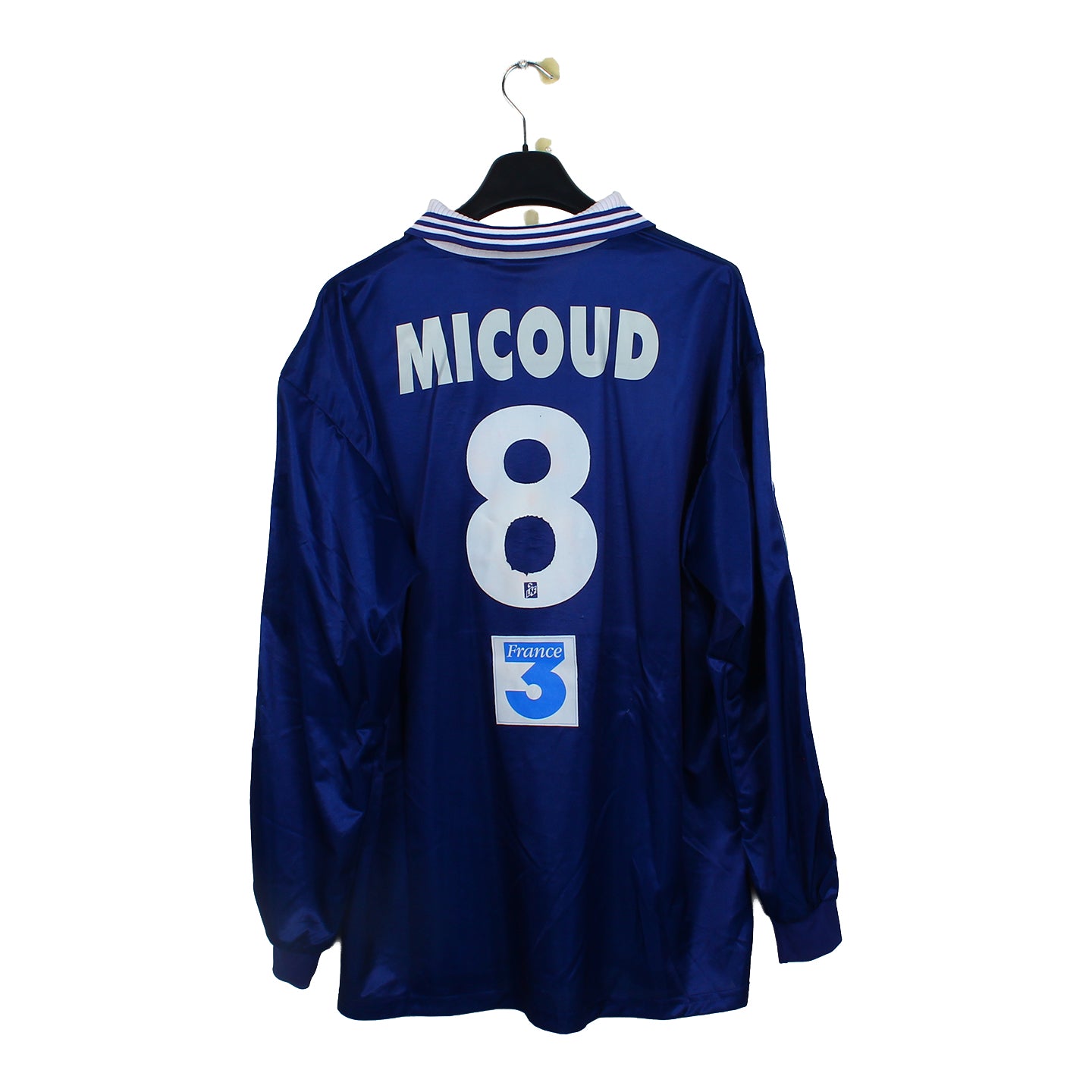 1997/98 - Girondins Bordeaux - Micoud #8 (XL) [WORN vs Poitiers]