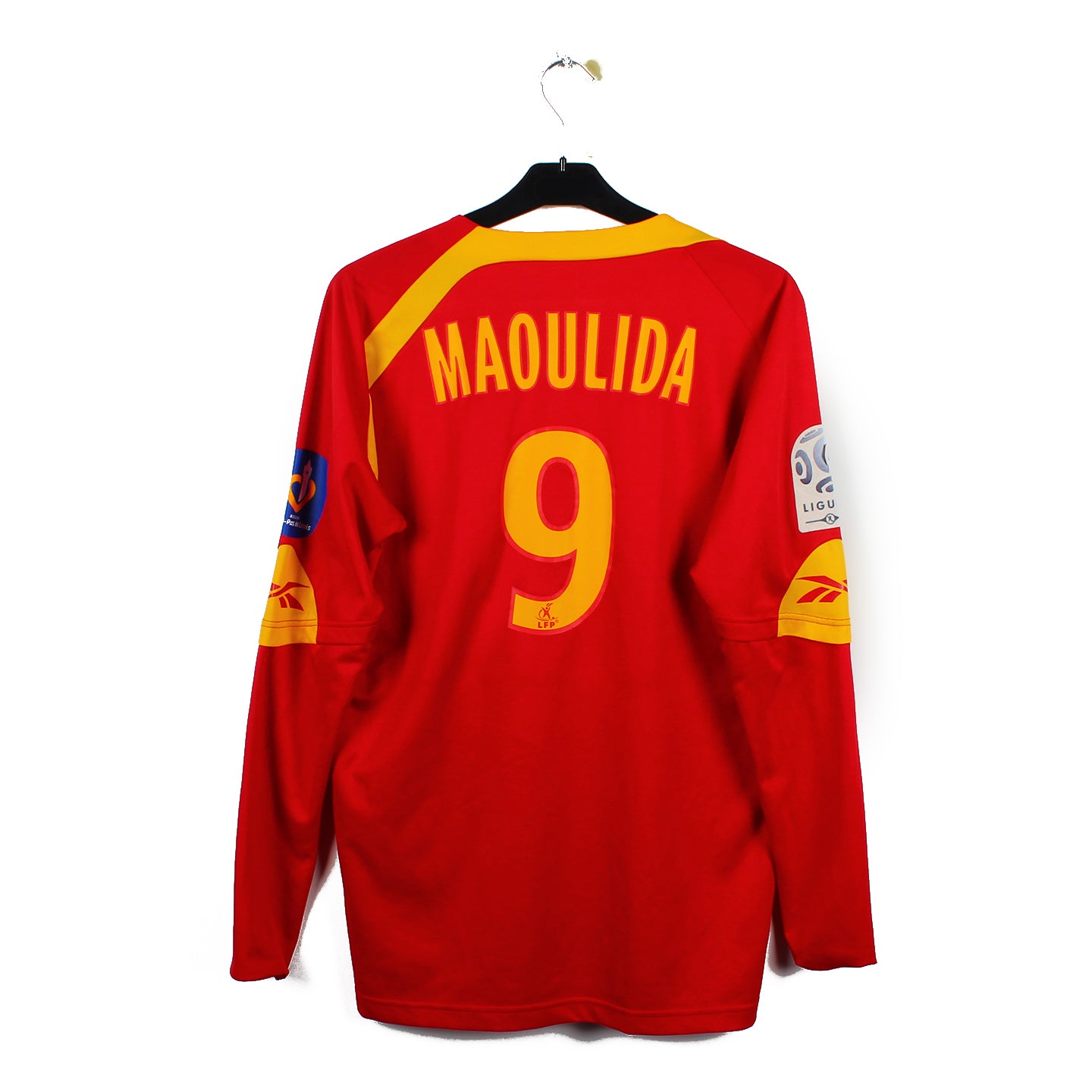 2009/10 - RC Lens - Maoulida #9 (XL) [MATCH ISSUE]