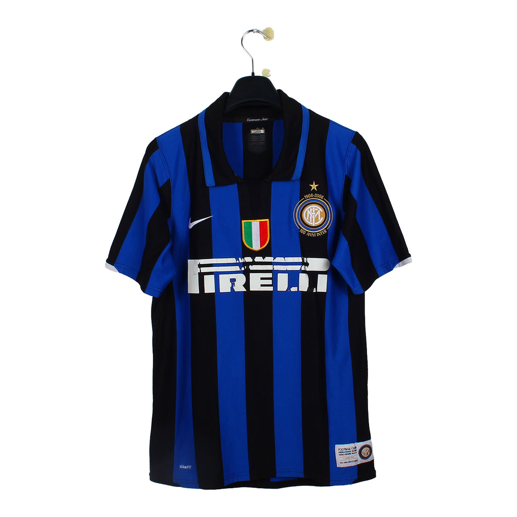 2007/08 - Inter Milan - Ibrahimovic #8 (S) *centenaire*