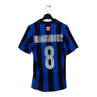2007/08 - Inter Milan - Ibrahimovic #8 (S) *centenaire*