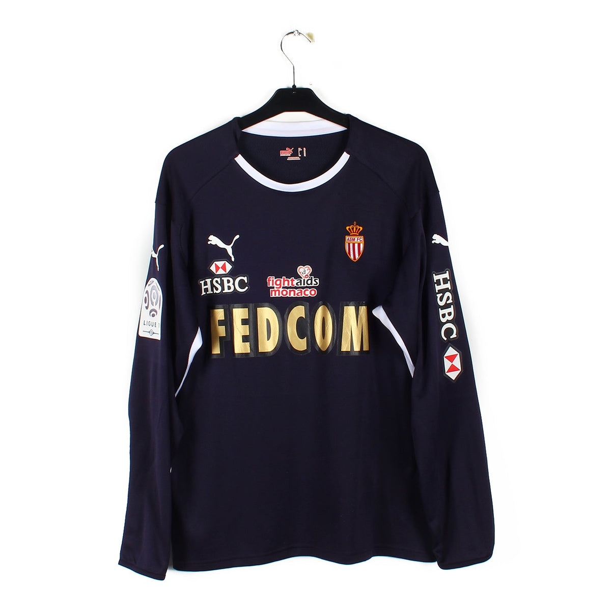 2009/10 - AS Monaco - Ruffier #16 (XL) [MATCH ISSUE]
