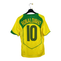 2004/06 - Brésil - Ronaldinho #10 (S) *réédition*