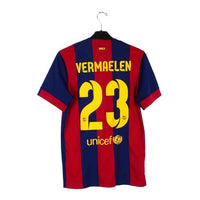 2014/15 - Barcelone - Vermaelen #23 (S)