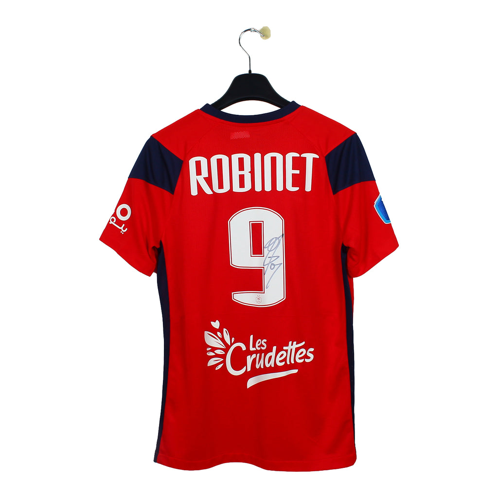 2021/22 - La Berrichonne Chateauroux - Robinet #9 (M) [MATCH ISSUE] *signé*