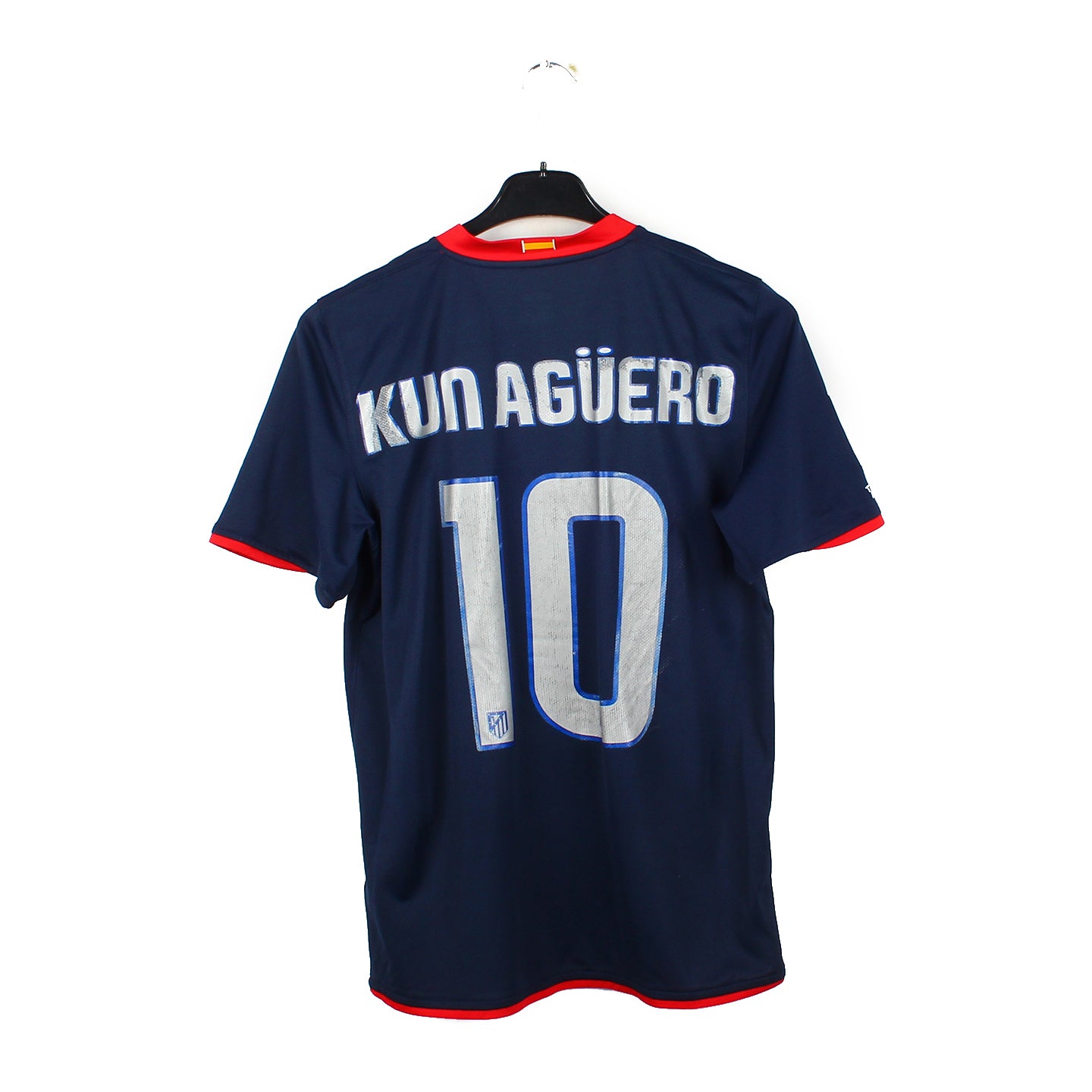 2008/09 - Atletico Madrid - Aguero #10 (S)