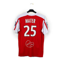 2009/10 - Valenciennes - Mater #25 (M) [MATCH ISSUE]