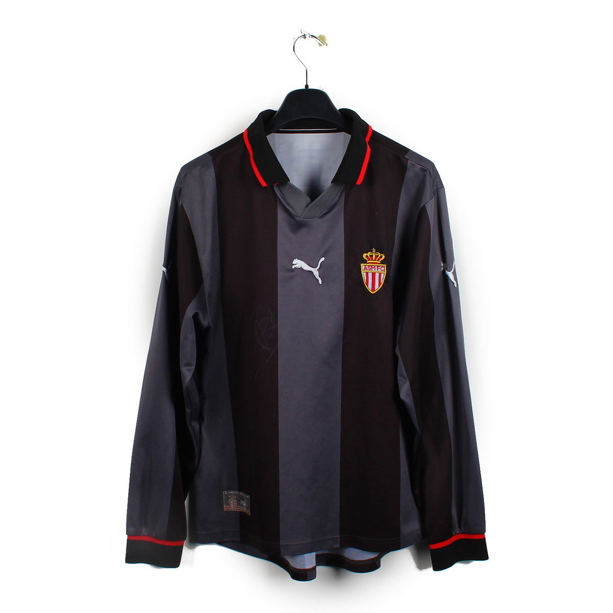 2001/02 - AS Monaco - Morientes #10 (M) *signé*