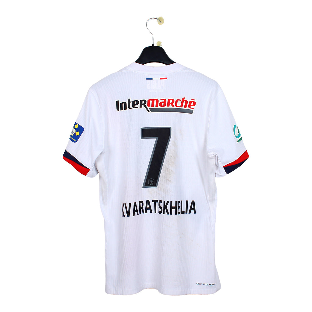 2024/26 - PSG - Kvaratskhelia #7 (L) [WORN vs Stade Briochin]