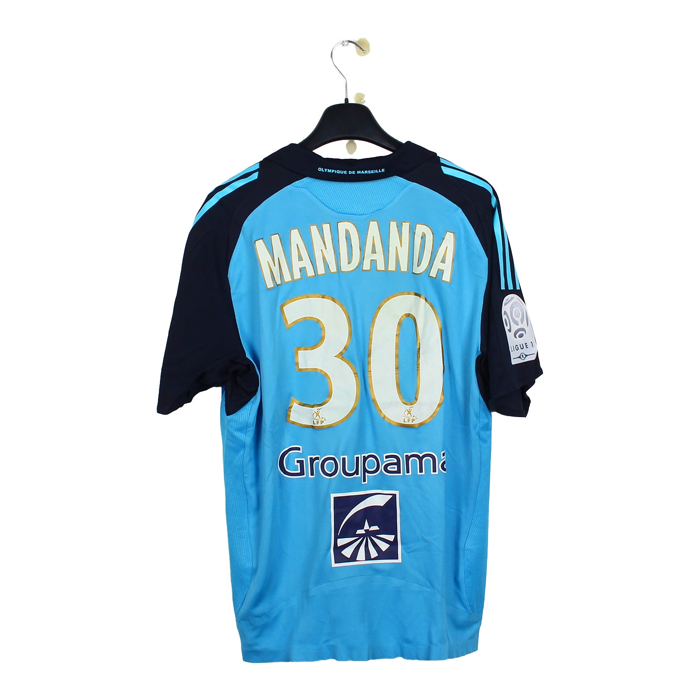 2008/09 - OM - Mandanda #30 (L) [WORN]