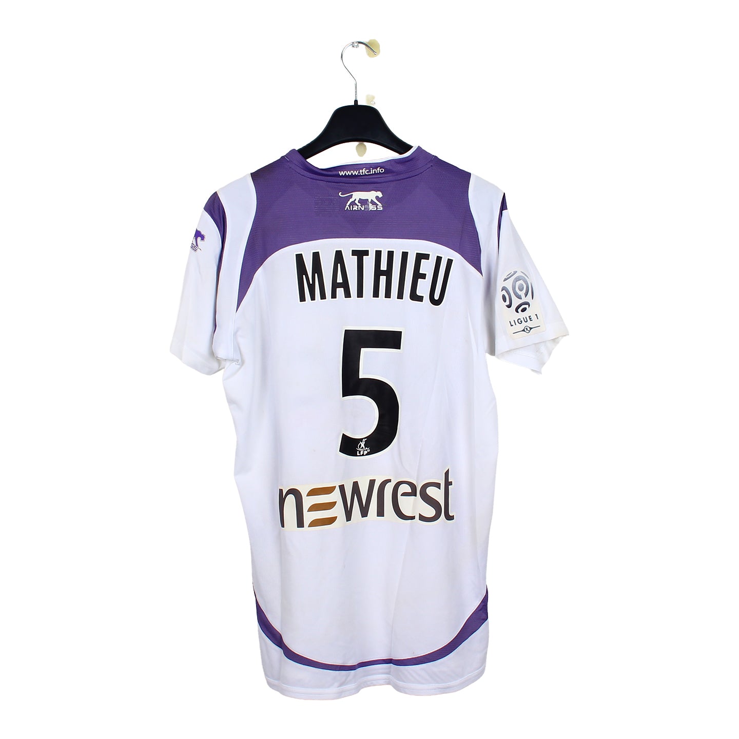 2008/09 - Toulouse FC - Mathieu #5 (XL) [WORN]