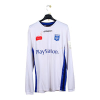 2005/06 - Auxerre - Luyindula #20 (L) [WORN]