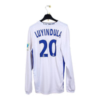 2005/06 - Auxerre - Luyindula #20 (L) [WORN]