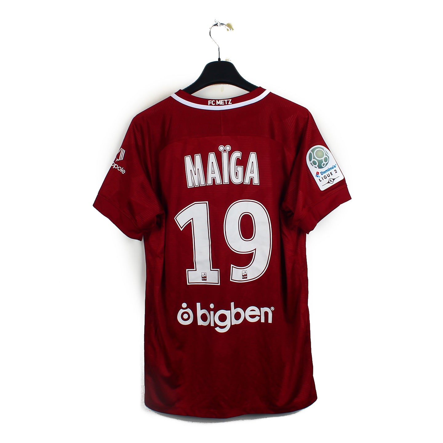 2018/19 - Metz FC - Maïga #19 (L) *signé*