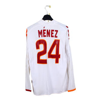 2008/09 - AS Roma - Menez #14 (L) [WORN]