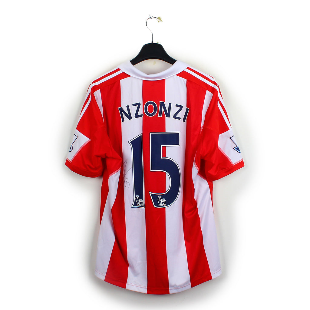 2013/14 - Stoke City - Nzonzi #15 (L) [MATCH ISSUE] *signé*