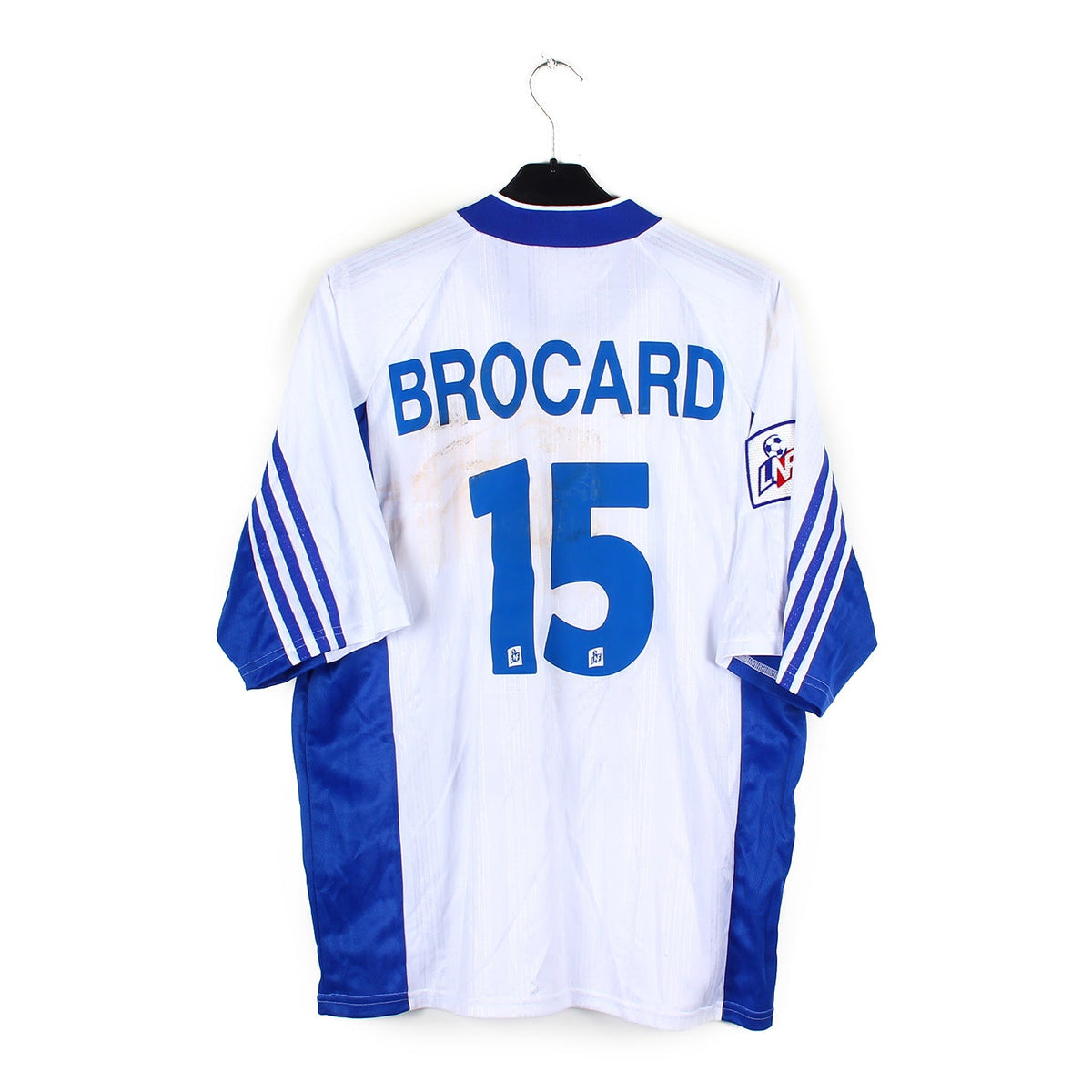 1998/99 - La Berrichonne Chateauroux  - Brocard #15 (L) [MATCH ISSUE]