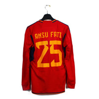2022 - Espagne - Ansu Fati #25 (S)