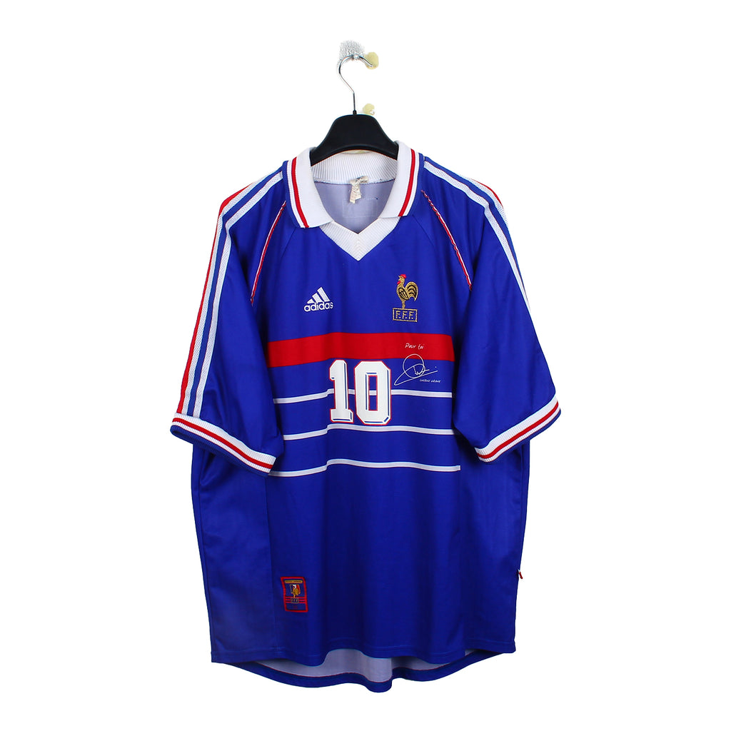 1998 - Equipe de France - Zidane #10 (XL) "pour toi, Zidane"
