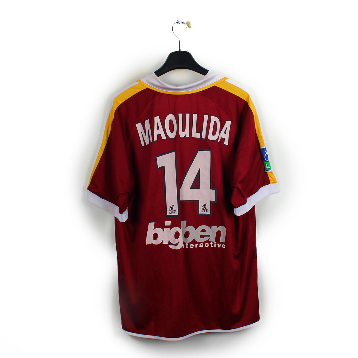 2003/04  - Metz FC - Maoulida #14 (XL) [MATCH ISSUE]