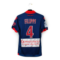 2015/16 - Gazelec Ajaccio - Filippi #4 (L) [MATCH ISSUE] *signé*