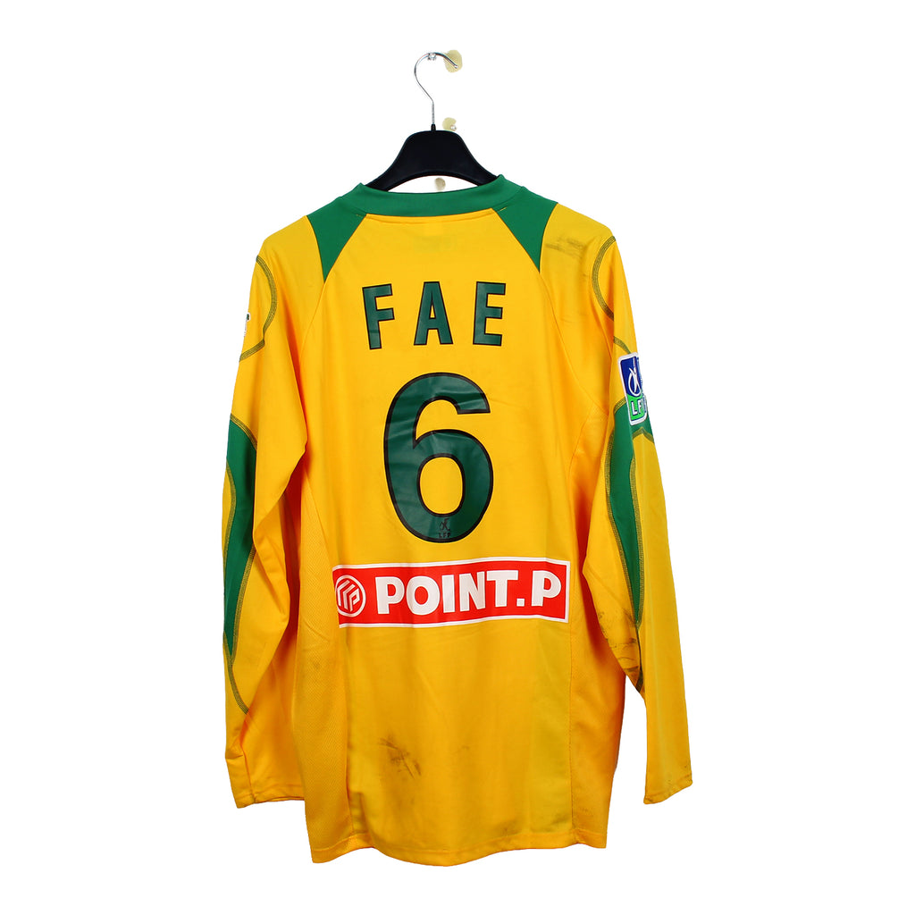 2005/06 - FC Nantes - Fae #6 (L) [WORN]