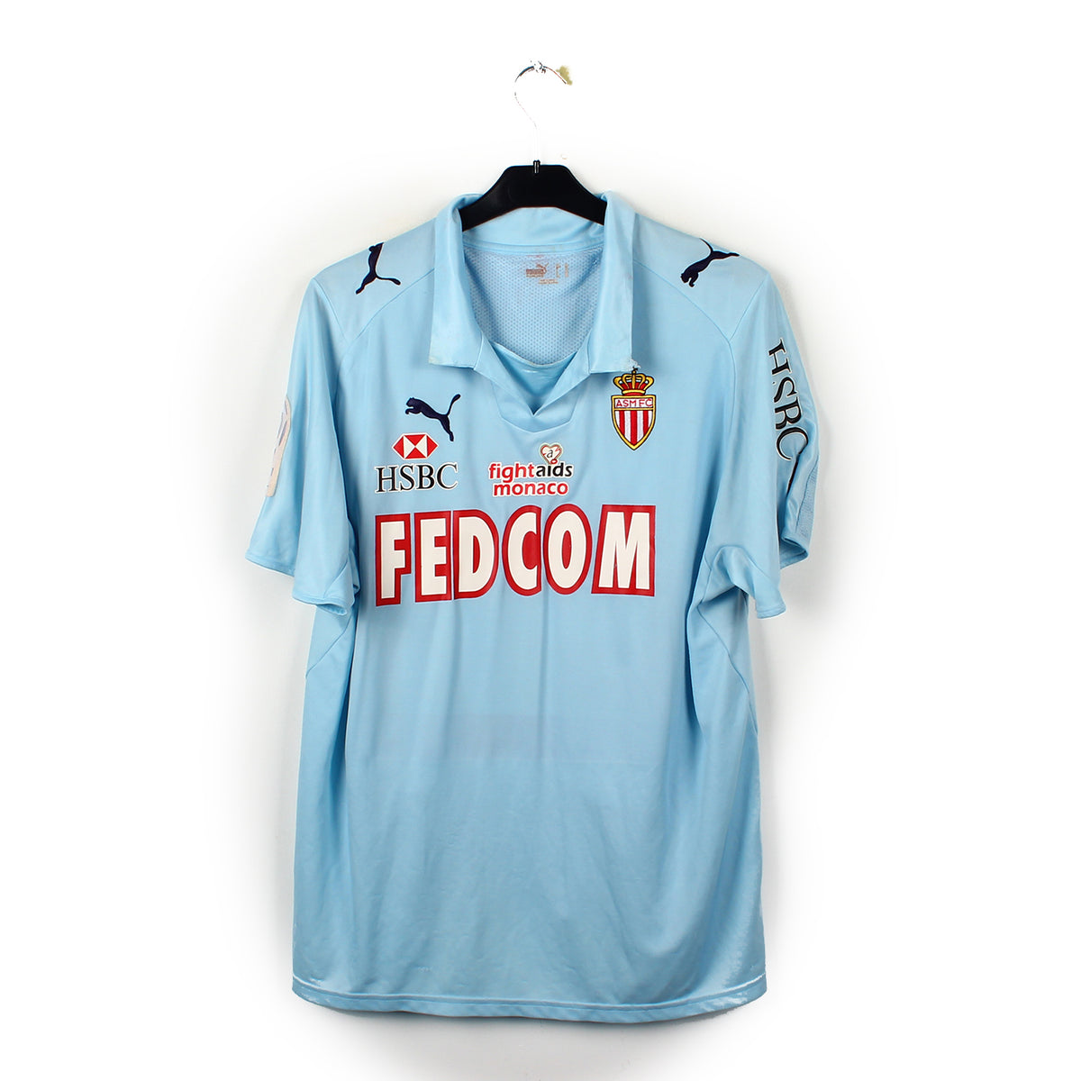 2008/09 - AS Monaco - Gudjohnsen #9 (XL) [MATCH ISSUE]